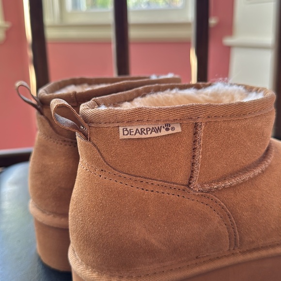NWOT Bearpaw retro shorty mini platform boots - Picture 6 of 7